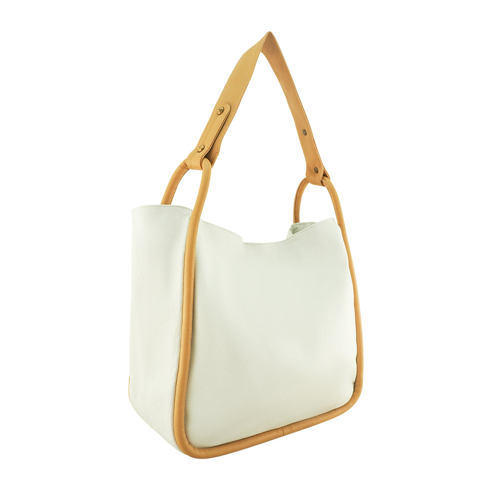 Kimberly Two Tone Handbag | Black/Camel | Pre-Order