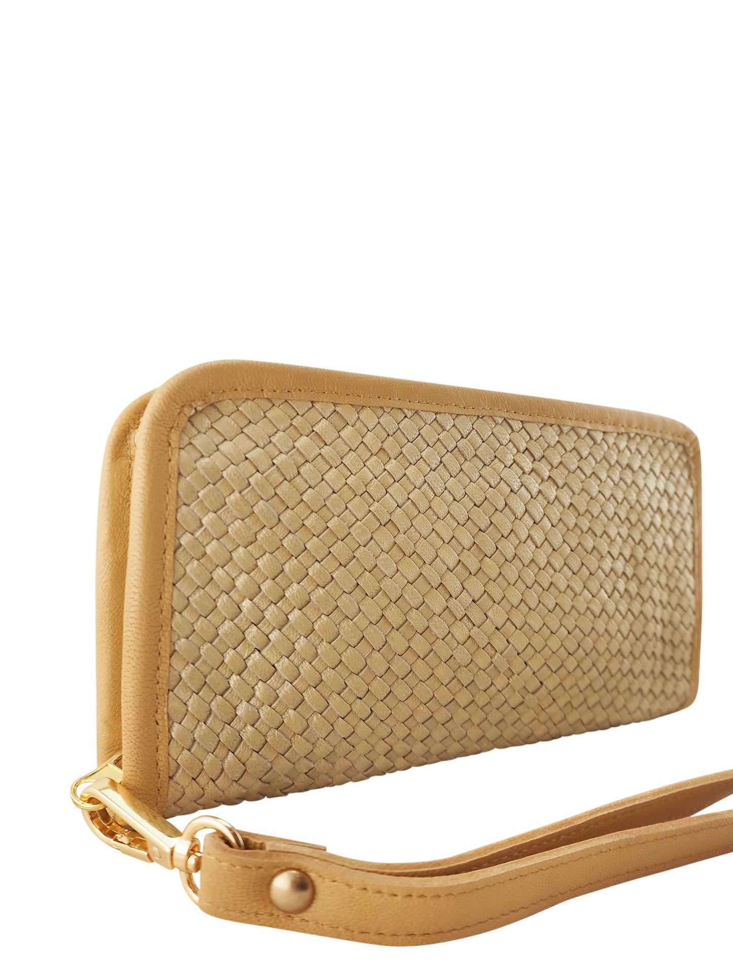 Taylor Wallet | Gold/Camel