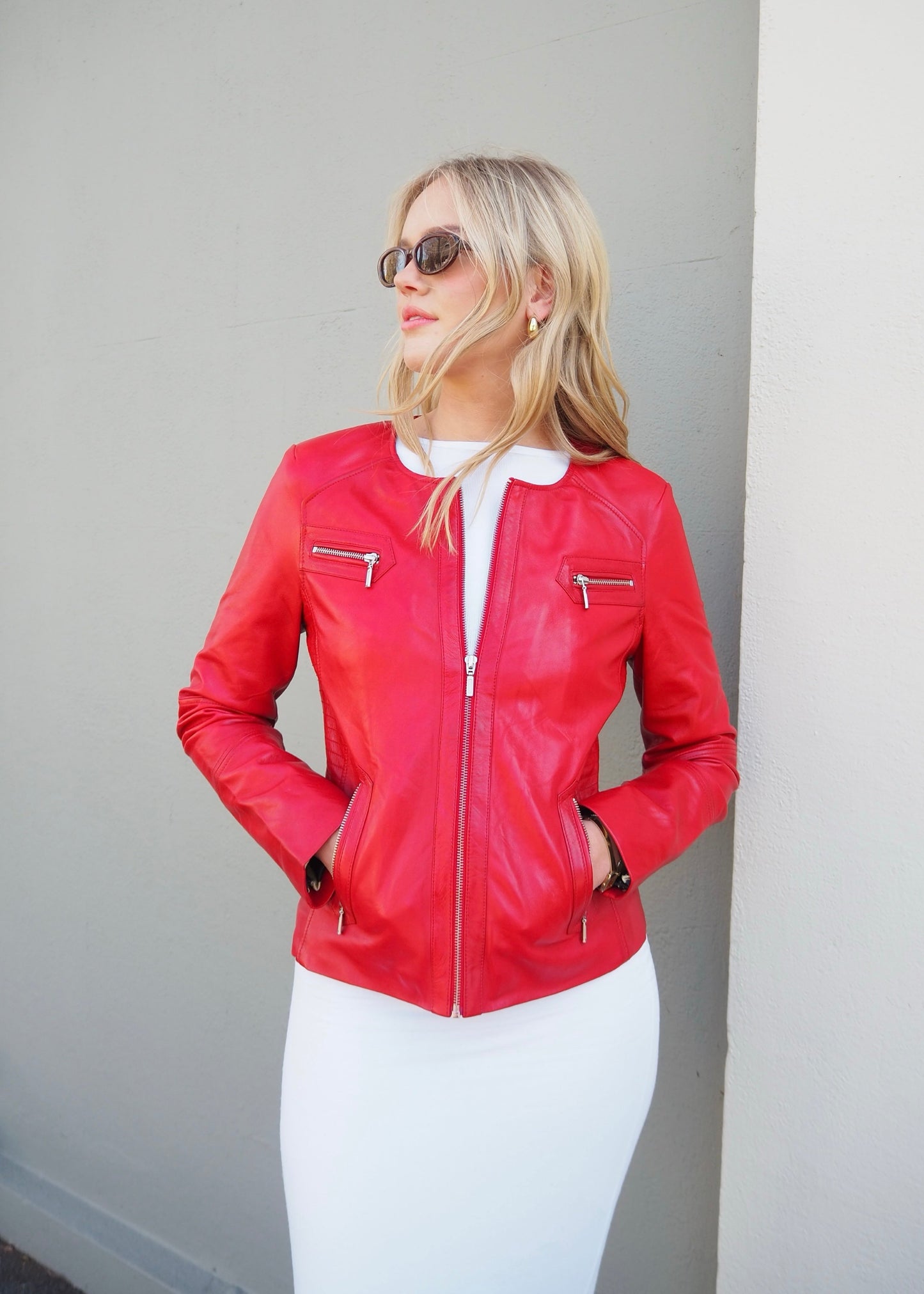 New York Jacket | Red