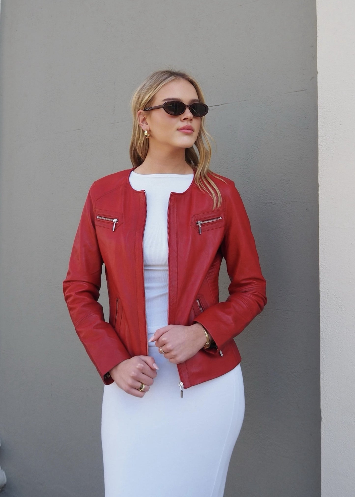 New York Jacket | Red