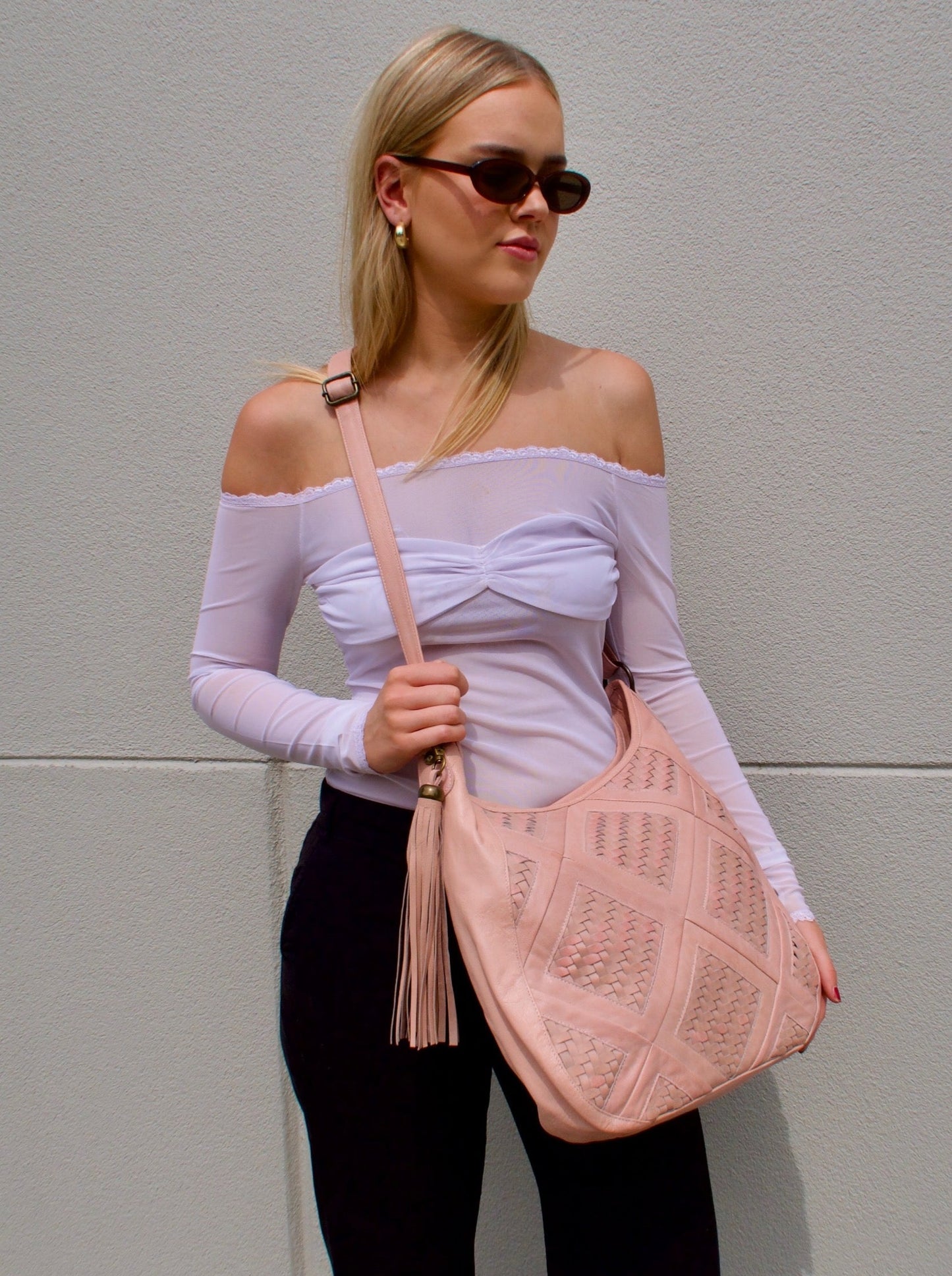 Trudie Hobo | Misty Rose