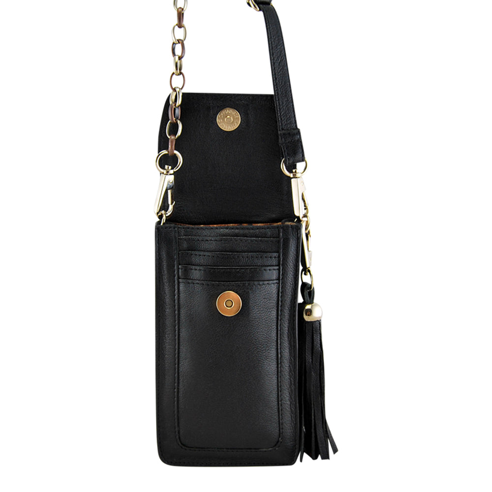 Eva Leather Phone Case |Black