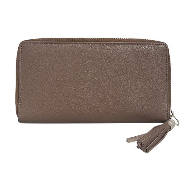 Cadelle Leather Padma wallet, Smoke, product shot 3