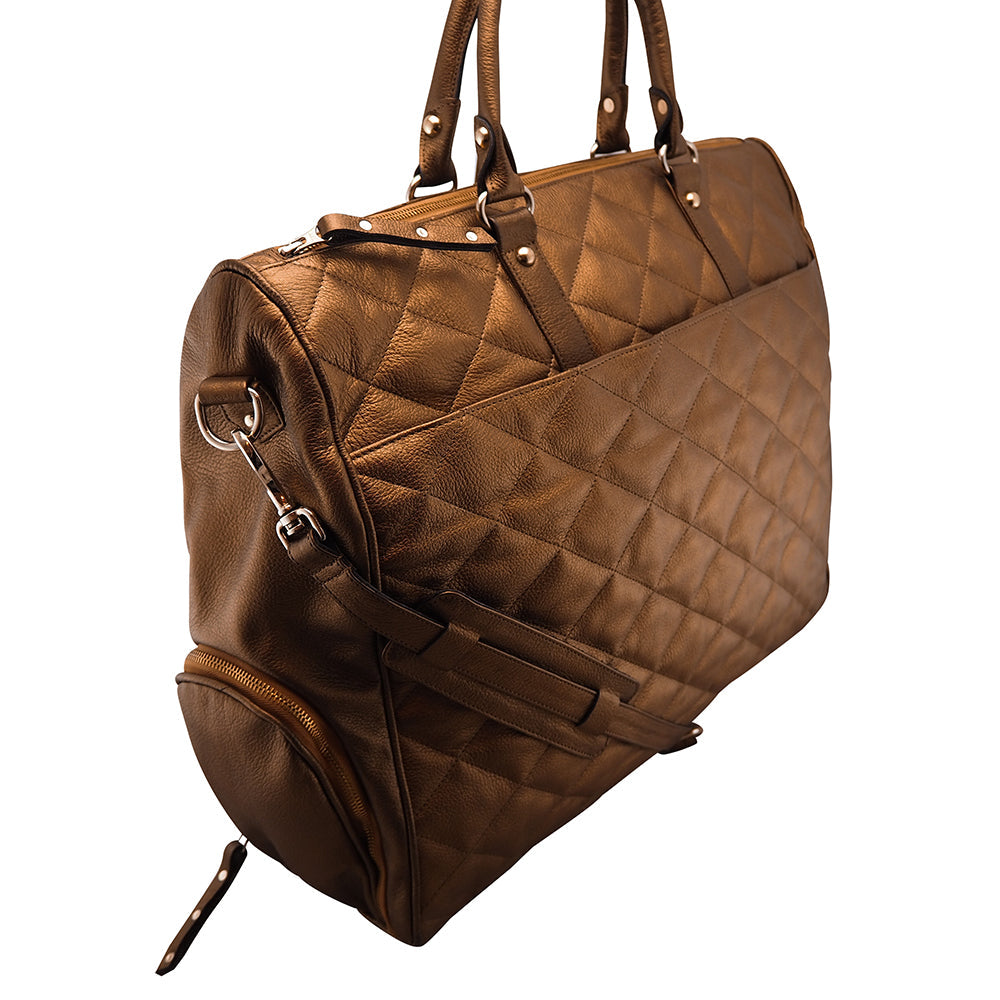 Bailey Overnighter | Bronze Metallic- Pre Order