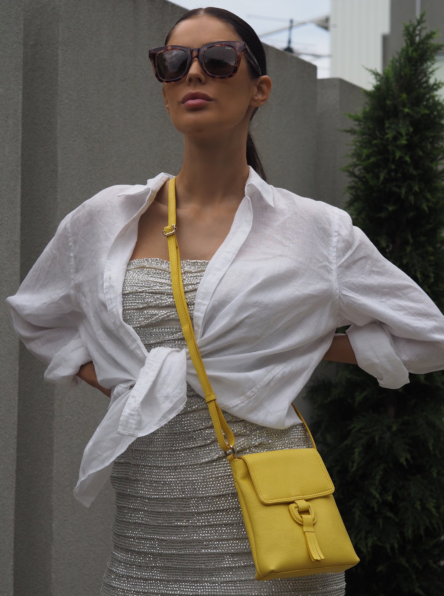Felicity Crossbody | Yellow