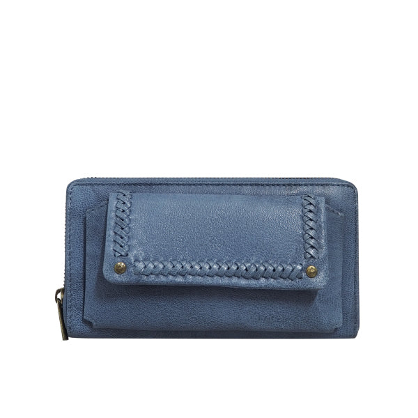 Tabitha Wallet | Denim Blue