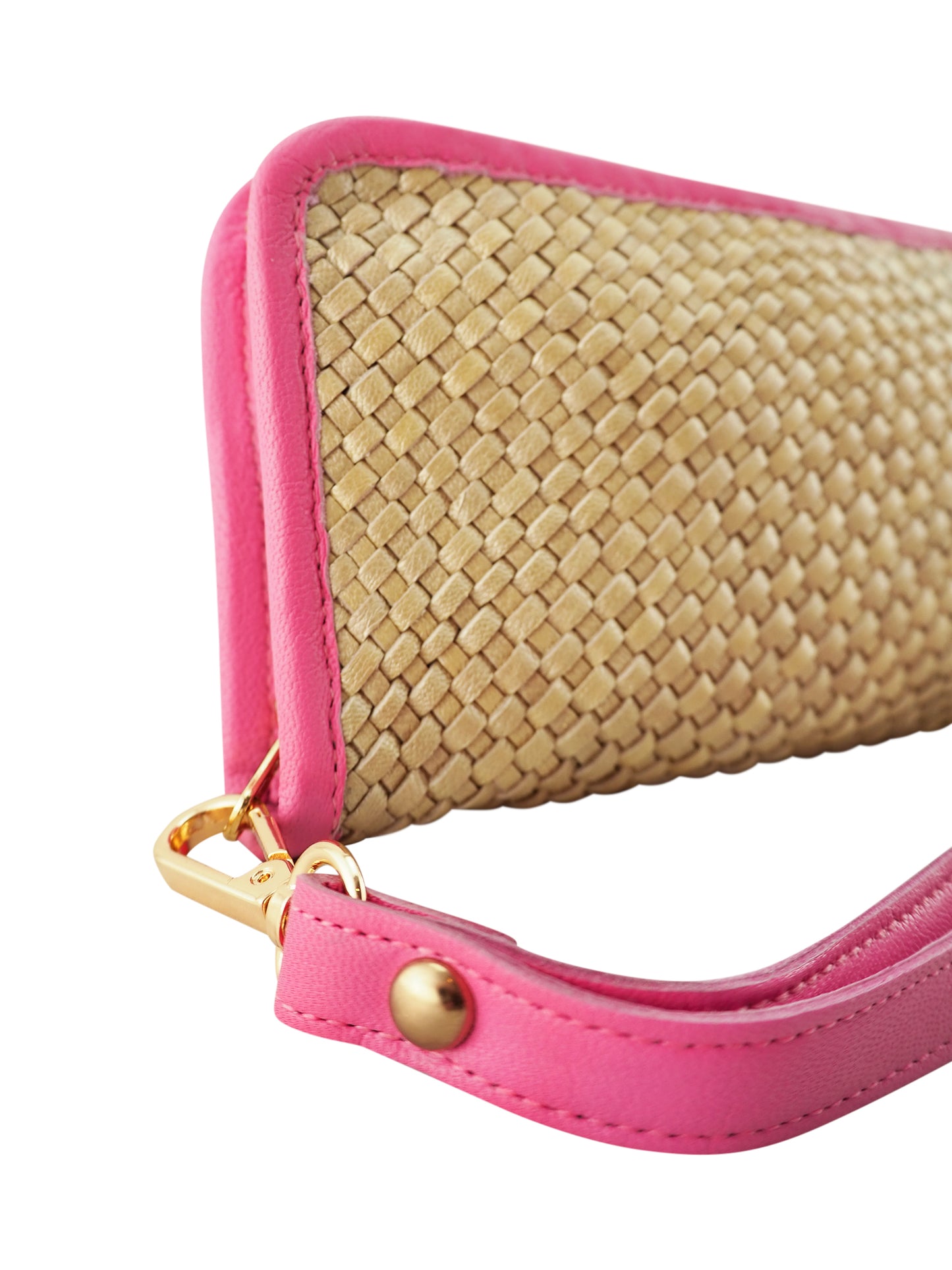 Taylor Wallet | Gold/Fuchsia