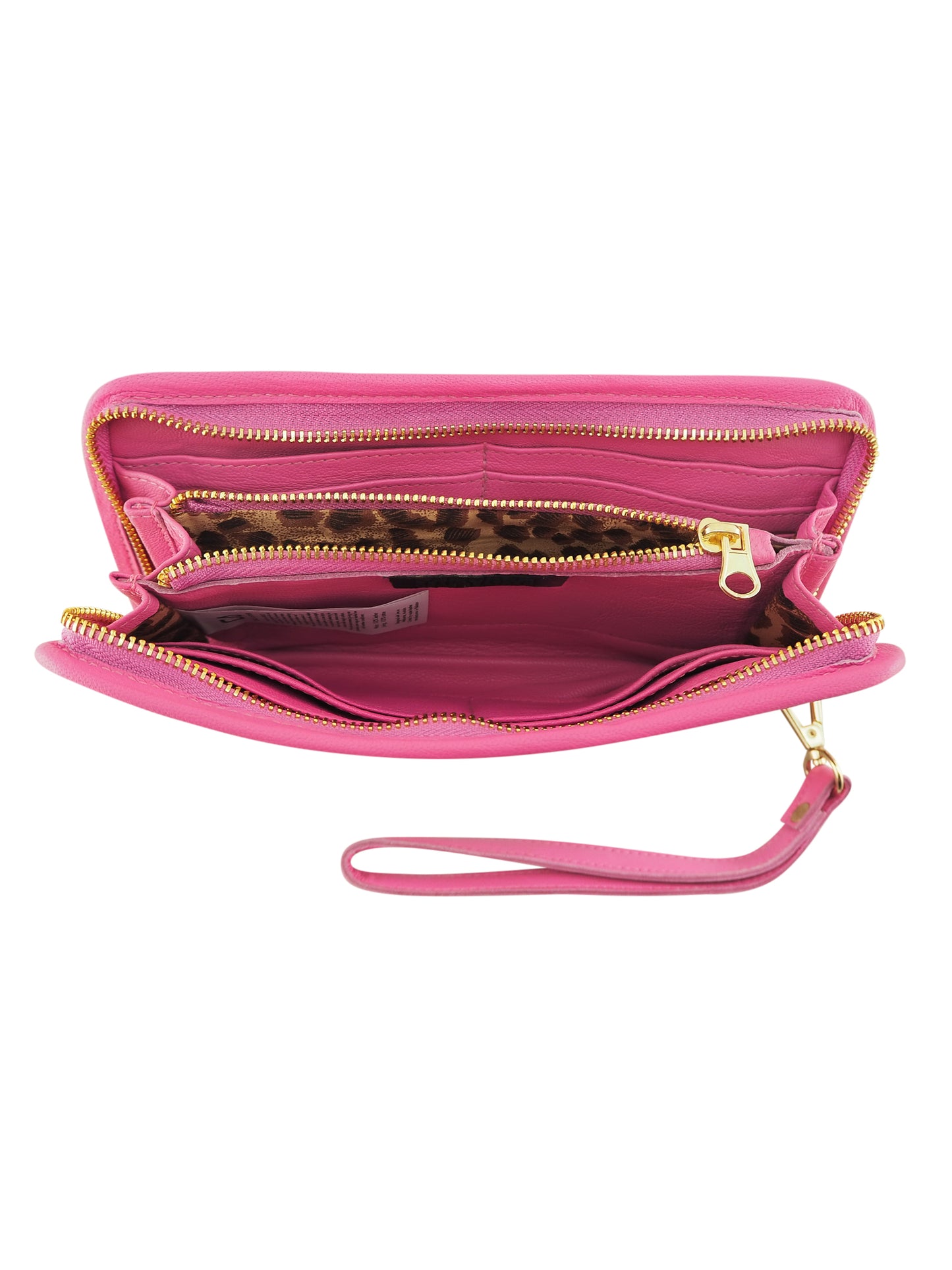 Taylor Wallet | Gold/Fuchsia