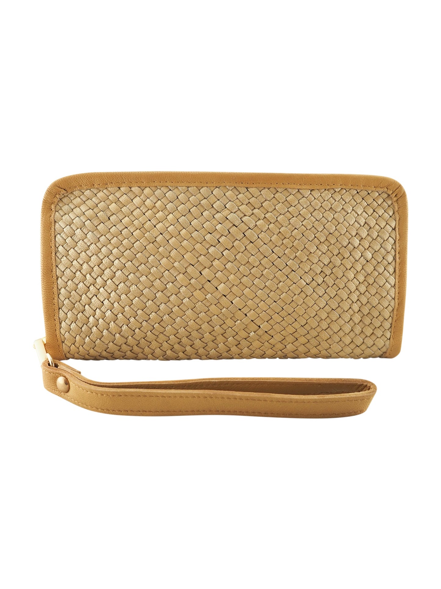 Taylor Wallet | Gold/Camel