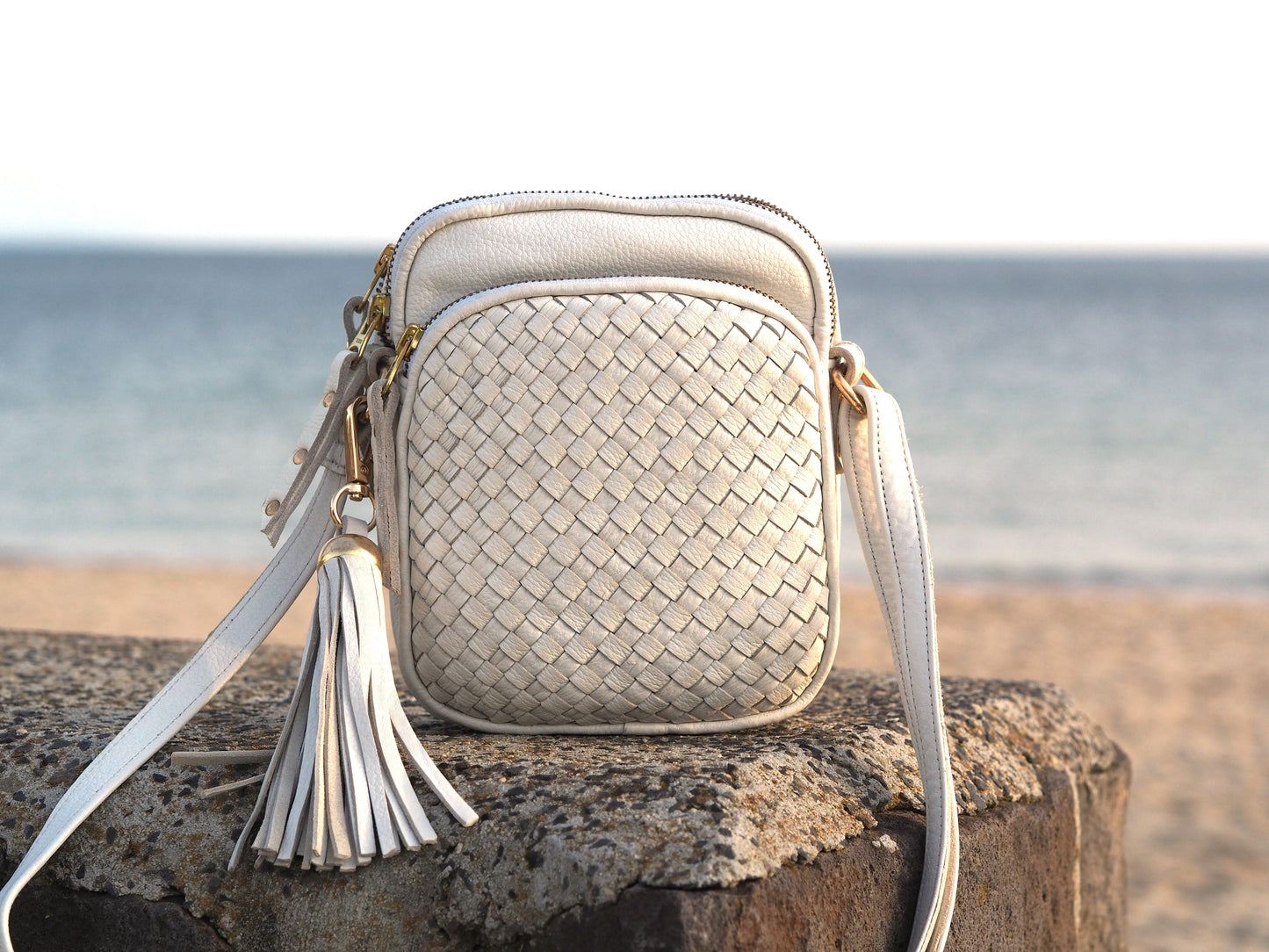 Pippa Crossbody | White