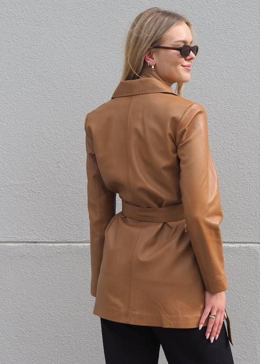 Bronte Wrap Coat | Camel