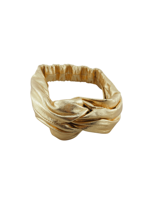 Alice Headband | Gold Metallic