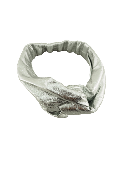 Alice Headband | Silver Metallic