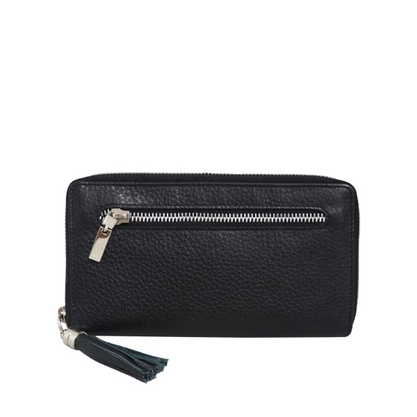 Cadelle Leather Padma wallet, Black, product shot 1