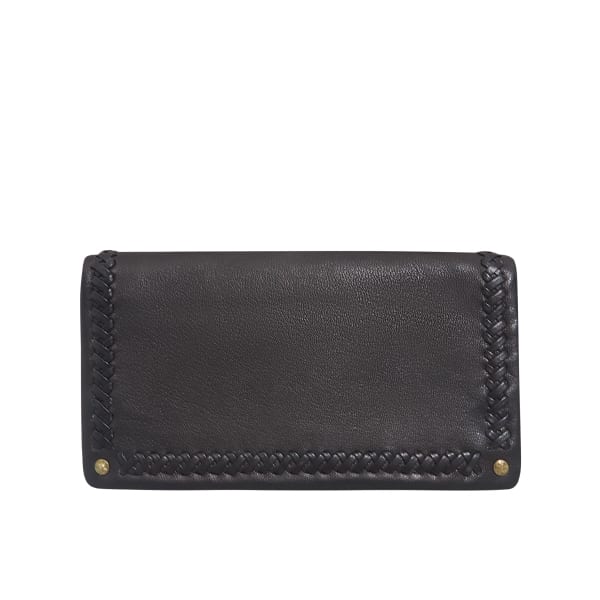 Cadelle Leather Harper wallet, Black, product shot 1