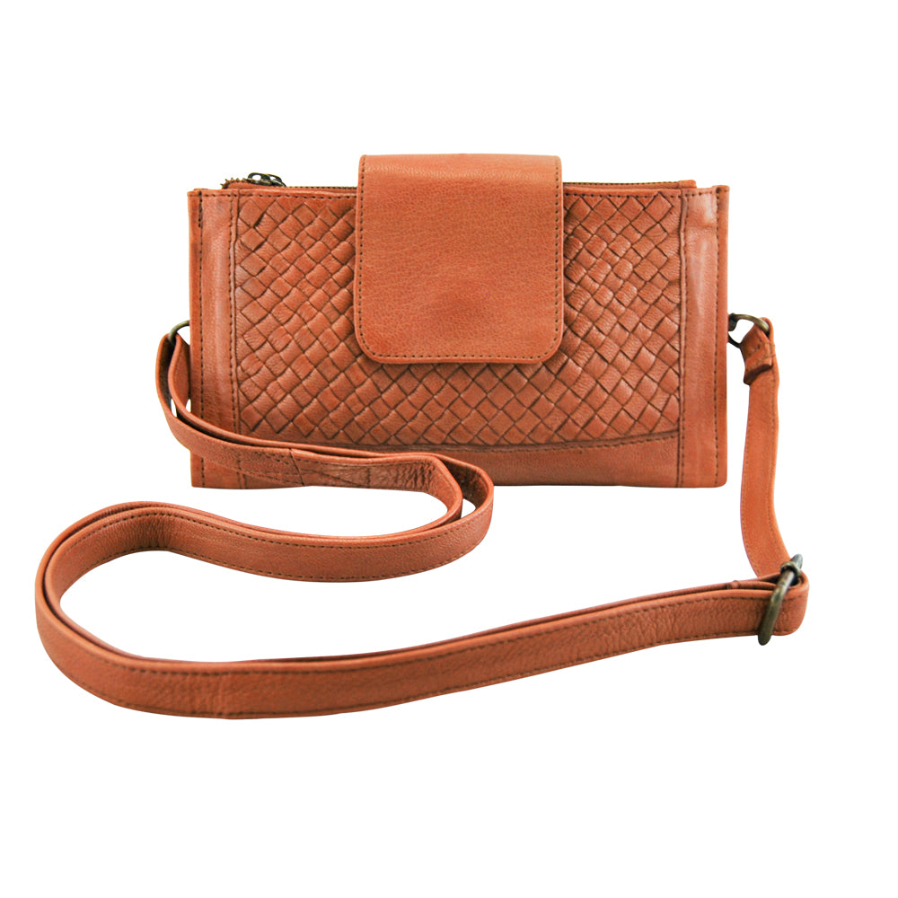Prato Convertible Wallet | Mandarin