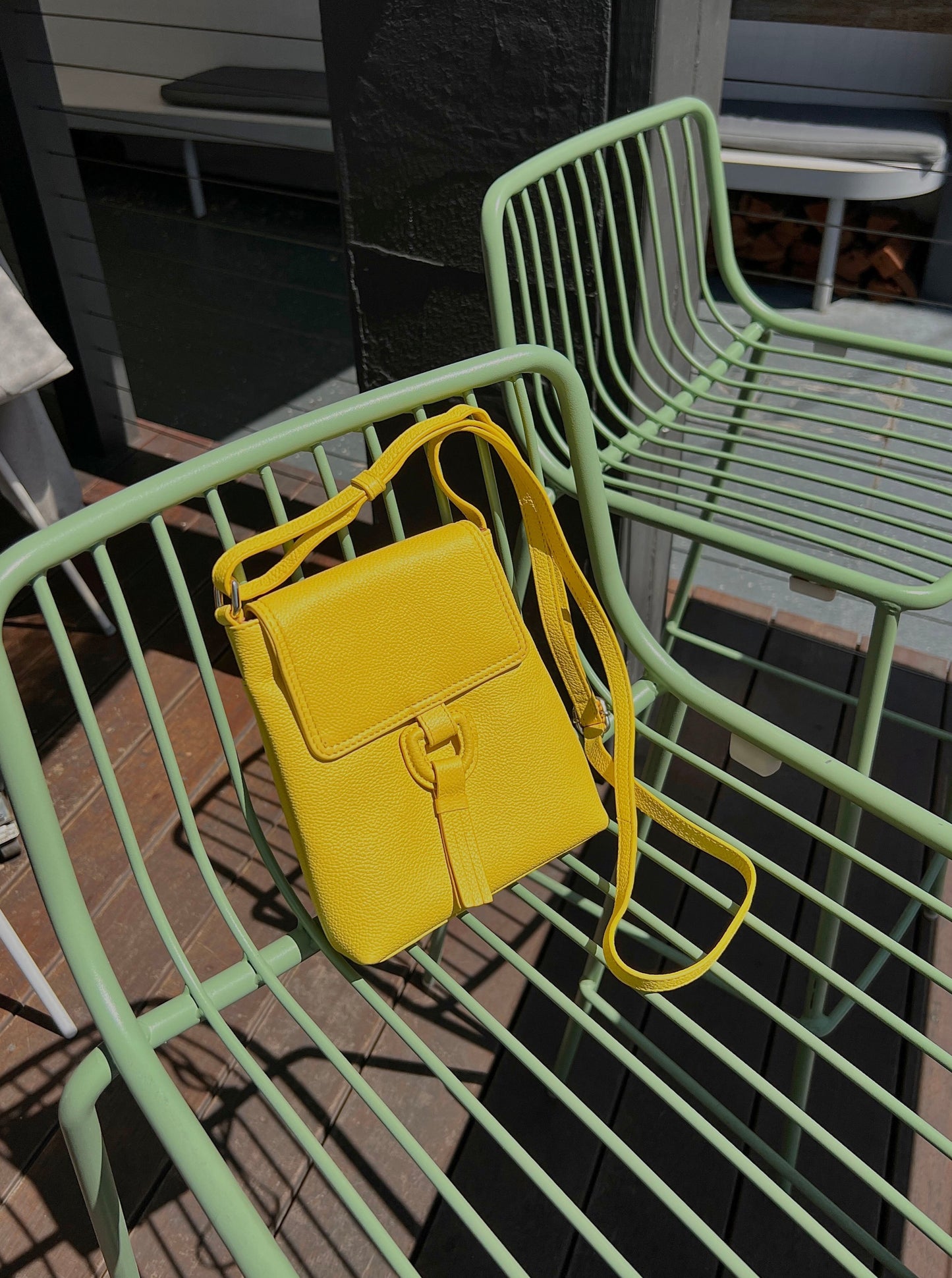 Felicity Crossbody | Yellow