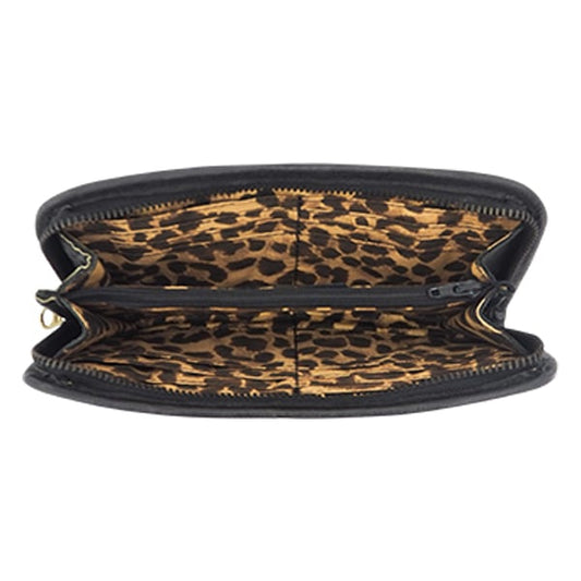 Cadelle Leather Amazon wallet, Black, product shot 2