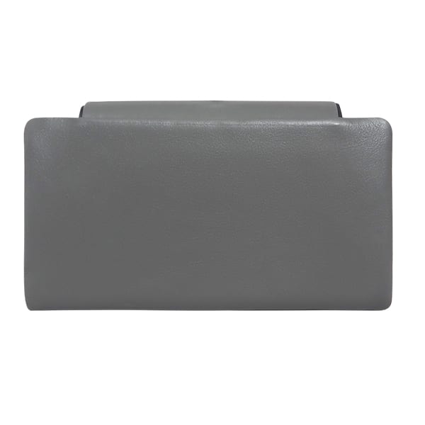 Cadelle Leather Leanne wallet, Grey, product shot 3
