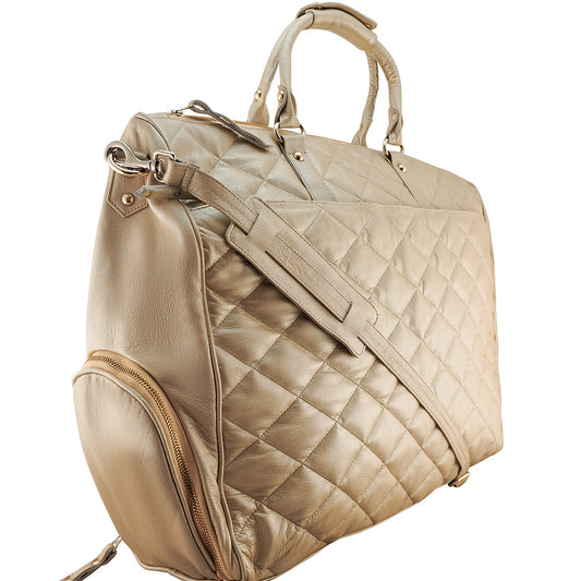 Bailey Overnighter | Gold Metallic |Pre -Order |