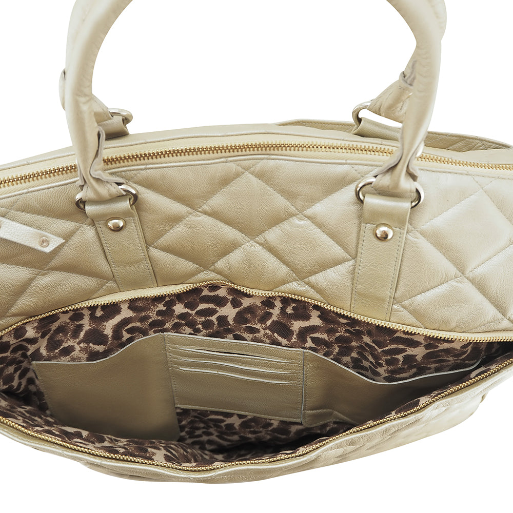 Bailey Overnighter | Gold Metallic |Pre -Order |