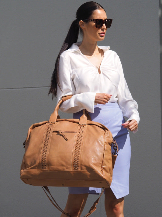 Lenni Overnighter | Camel | Pre-Order